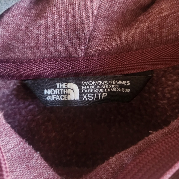 Women's north face hoodie maroon - Picture 4 of 5